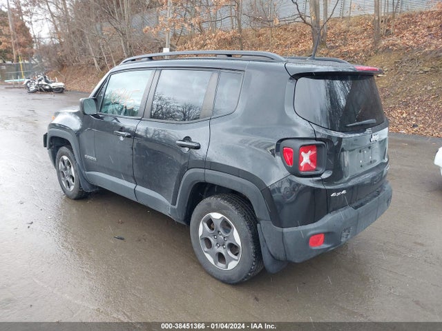 2016 JEEP RENEGADE SPORT VIN: ZACCJBAT2GPD65024