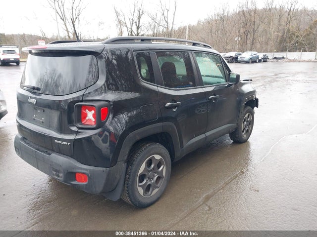 2016 JEEP RENEGADE SPORT VIN: ZACCJBAT2GPD65024