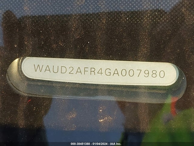 WAUD2AFR4GA007980 Audi A5 2.0t Premium