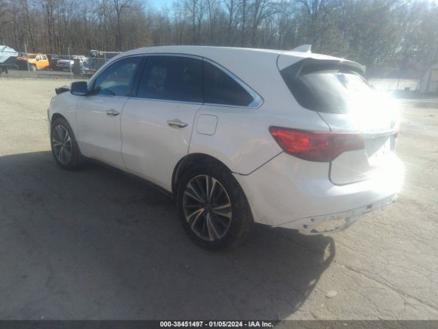 2016 ACURA MDX 5FRYD4H22GB026467 Photo 2