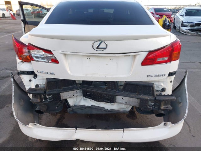 2006 LEXUS IS 350 VIN: JTHBE262465011124