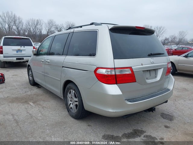 2005 HONDA ODYSSEY EX-L VIN: 5FNRL38775B075708