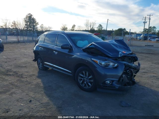 Продаж на аукціоні авто 2013 Infiniti Jx35, vin: 5N1AL0MM1DC346521, номер лоту: 38451744