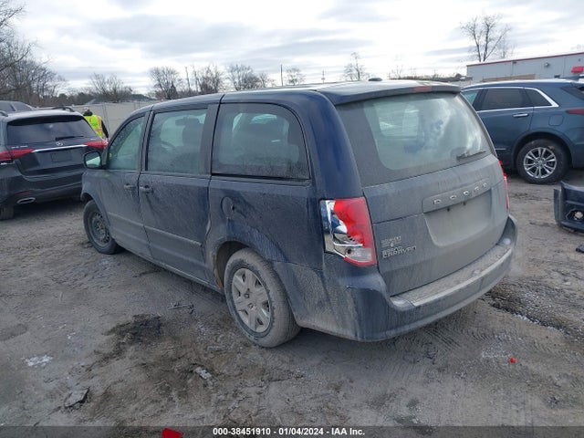 2013 DODGE GRAND CARAVAN SE VIN: 2C4RDGBG9DR567690