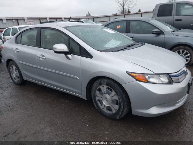 2012 HONDA CIVIC HYBRID VIN: JHMFB4F27CS001223
