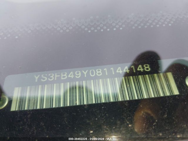 2008 SAAB 9-3 YS3FB49Y081144148 Photo 8