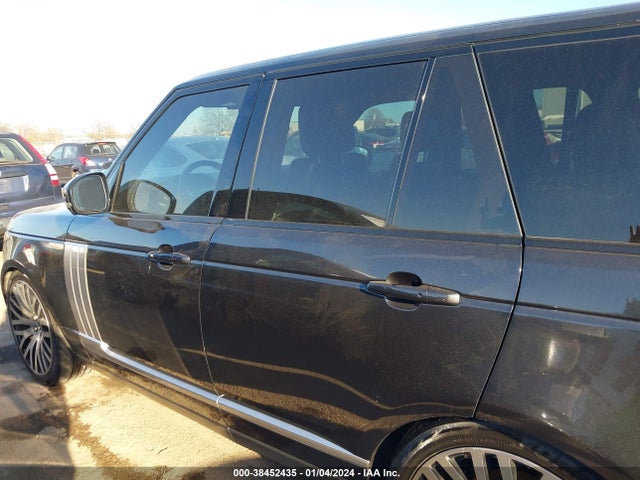 2014 LAND ROVER RANGE ROVER 5.0L V8 SUPERCHARGED/5.0L V8 SUPERCHARGED EBONY EDITION VIN: SALGS2TF0EA187514