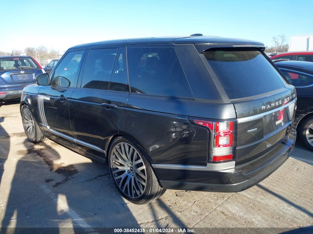 2014 LAND ROVER RANGE ROVER 5.0L V8 SUPERCHARGED/5.0L V8 SUPERCHARGED EBONY EDITION VIN: SALGS2TF0EA187514