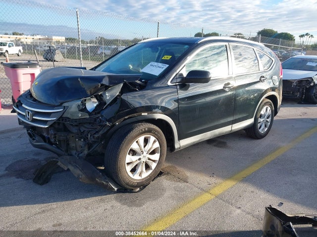 Honda Cr-v Ex-l 2014 2HKRM3H76EH552823 Image 2