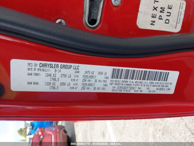 3C4PDCBG7FT525017 Dodge Journey Sxt