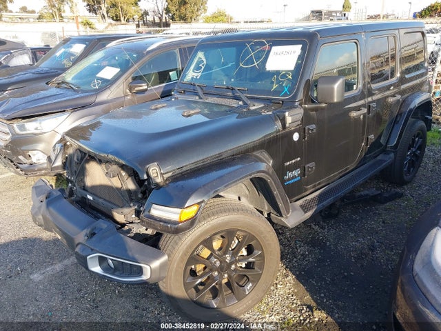 2021 JEEP WRANGLER 4XE UNLIMITED SAHARA 4X4 VIN: 1C4JJXP68MW708181