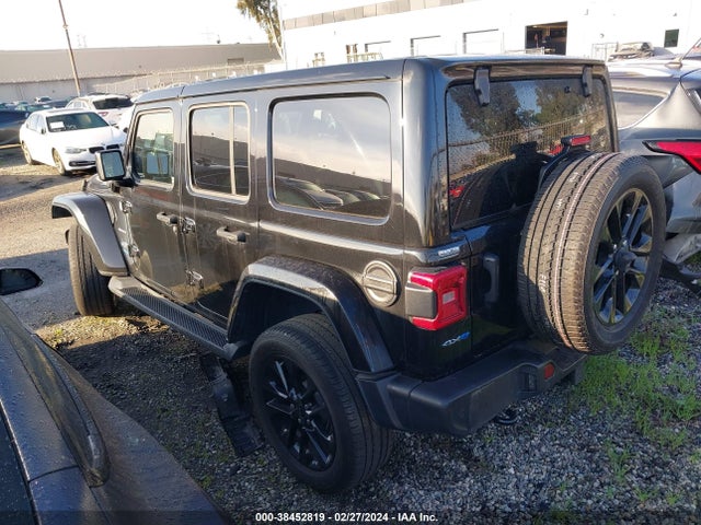 2021 JEEP WRANGLER 4XE UNLIMITED SAHARA 4X4 VIN: 1C4JJXP68MW708181
