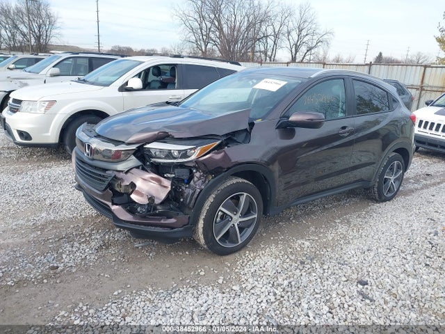 2022 HONDA HR-V AWD EX VIN: 3CZRU6H55NM748014