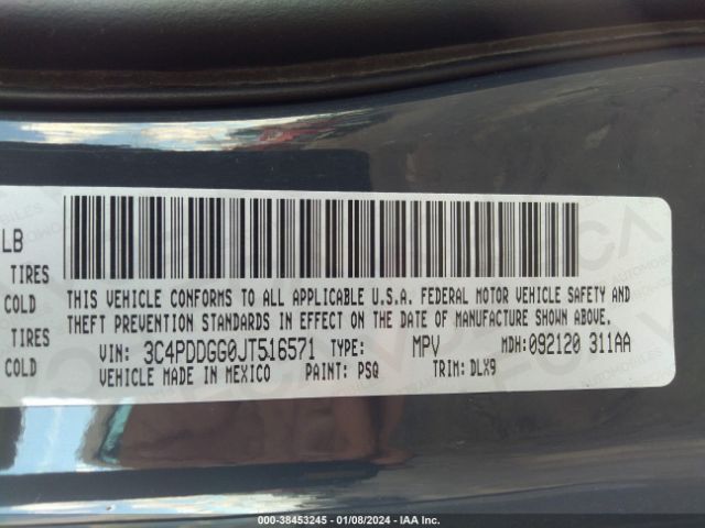 3C4PDDGG0JT516571 Dodge Journey Crossroad Awd