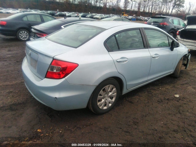 2012 HONDA CIVIC LX VIN: 2HGFB2F52CH529390