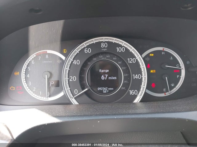Продаж на аукціоні авто 2013 Honda Accord Touring, vin: 1HGCR3F92DA028619, номер лоту: 38453391