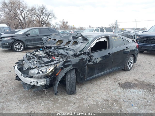 Honda Civic Lx 2018 2HGFC2F58JH603468 Image 2