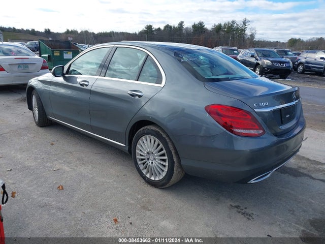 2017 MERCEDES-BENZ C 300 4MATIC/LUXURY 4MATIC/SPORT 4MATIC VIN: 55SWF4KB5HU200012
