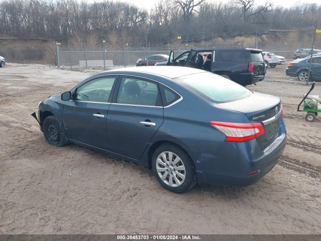 2014 NISSAN SENTRA SV VIN: 3N1AB7AP7EY232968