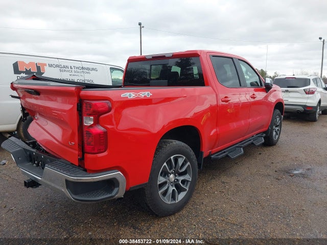 2024 CHEVROLET SILVERADO 1500 4WD SHORT BED LT VIN: 1GCUDDED3RZ107660