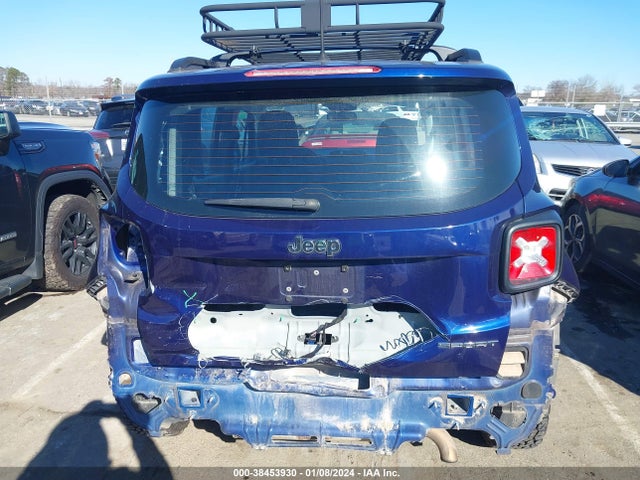 2017 JEEP RENEGADE SPORT FWD VIN: ZACCJAAB4HPF35631