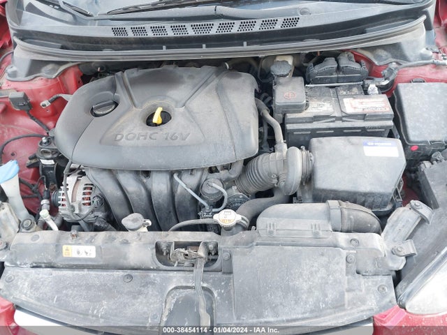 2016 Hyundai Elantra Se მანქანა იყიდება აუქციონზე, vin: KMHDH4AE7GU557580, აუქციონის ნომერი: 38454114