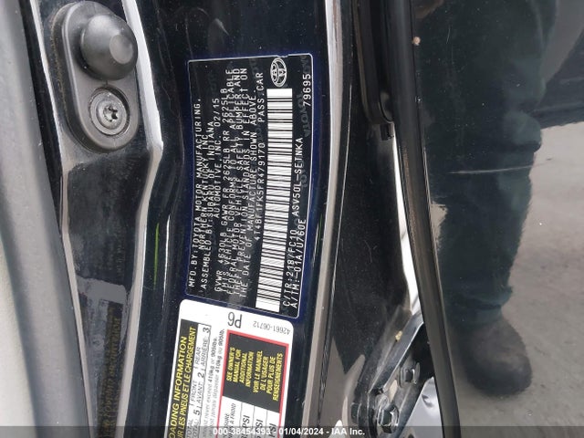 Toyota CAMRY LE 2015 4T4BF1FK5FR479170 Image 9