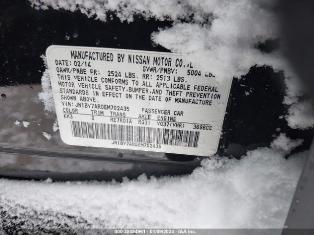 JN1BV7AR0EM702435 Infiniti Q50 Premium