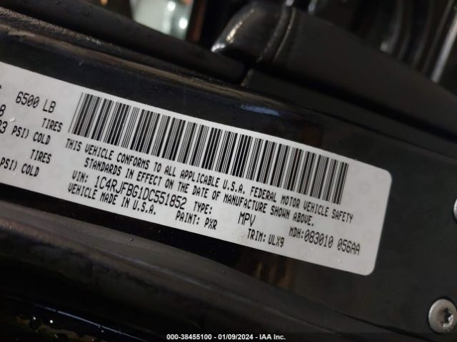 2013 JEEP GRAND CHEROKEE 1C4RJFBG1DC551852 Photo 8