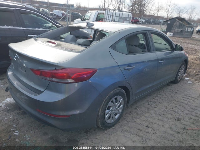 2017 HYUNDAI ELANTRA SE VIN: KMHD74LF5HU122843