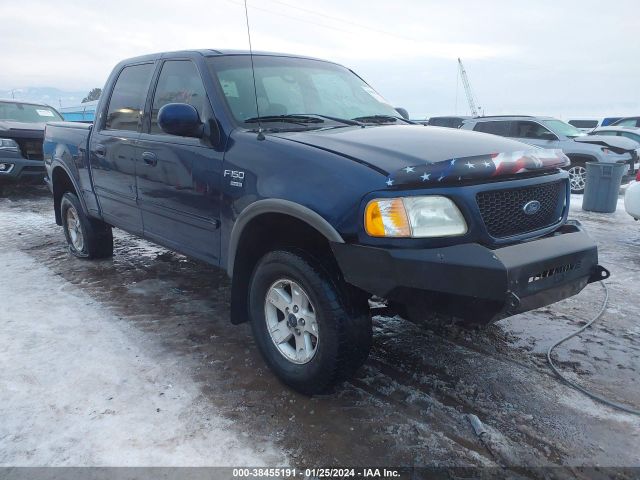 Auction sale of the 2002 Ford F-150 King Ranch/lariat/xlt, vin: 1FTRW08652KA23344, lot number: 38455191