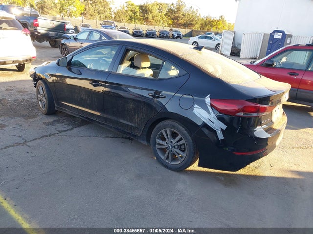 2018 HYUNDAI ELANTRA SEL VIN: 5NPD84LF1JH341154