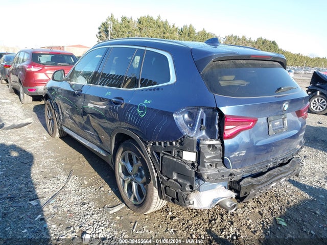 BMW X3 Xdrive30i 2020 5UXTY5C03L9D56636 Image 3