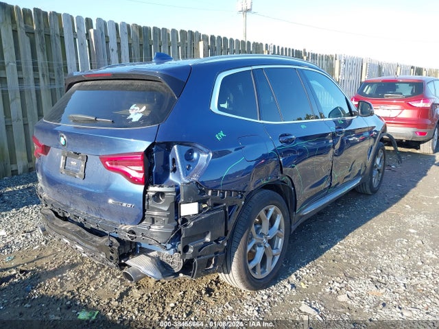 BMW X3 Xdrive30i 2020 5UXTY5C03L9D56636 Image 4