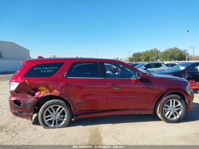 1C4RDJDG0NC228045 Dodge Durango Gt Plus Awd