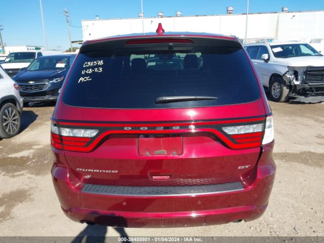 1C4RDJDG0NC228045 Dodge Durango Gt Plus Awd