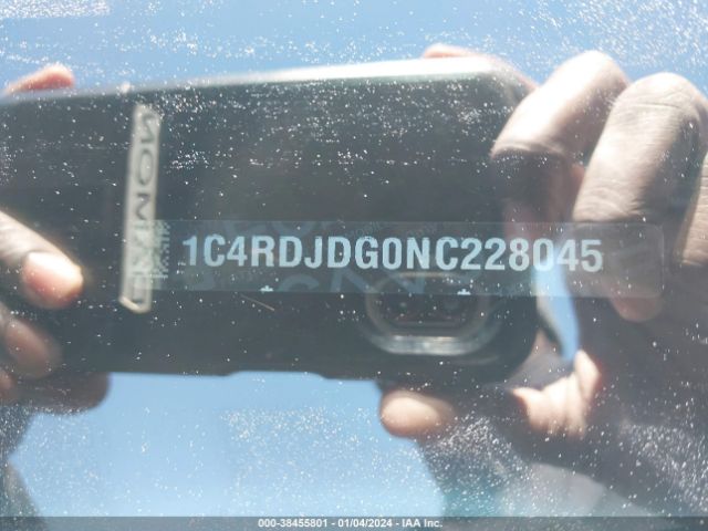 1C4RDJDG0NC228045 Dodge Durango Gt Plus Awd