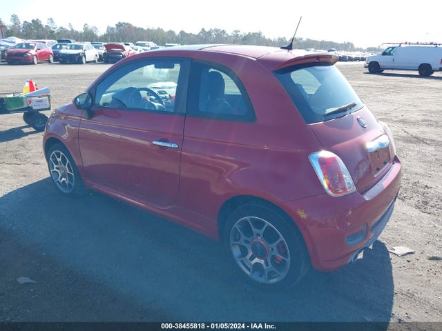 2013 FIAT 500 3C3CFFBR4DT599735 Photo 2