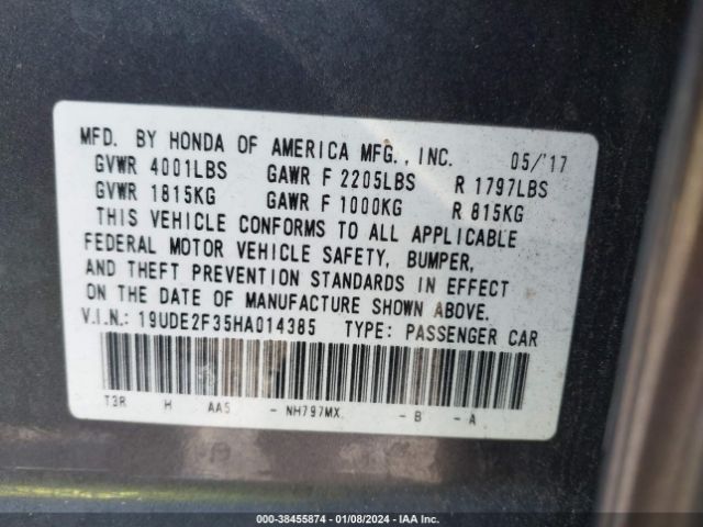 19UDE2F35HA014385 Acura Ilx Acurawatch Plus Package
