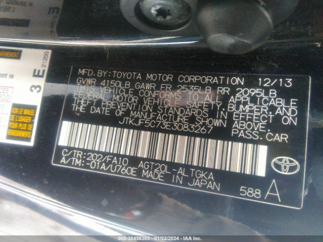 JTKJF5C73E3083267 Scion TC