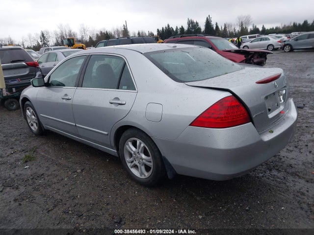 2007 HONDA ACCORD 2.4 EX VIN: 1HGCM56887A211528