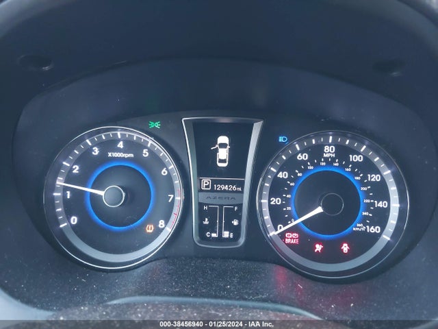2013 HYUNDAI AZERA VIN: KMHFG4JG8DA313477