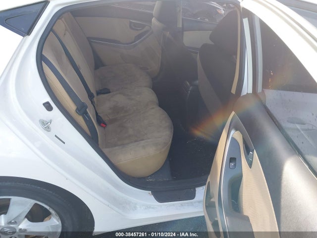 2012 HYUNDAI ELANTRA GLS VIN: 5NPDH4AE8CH138467
