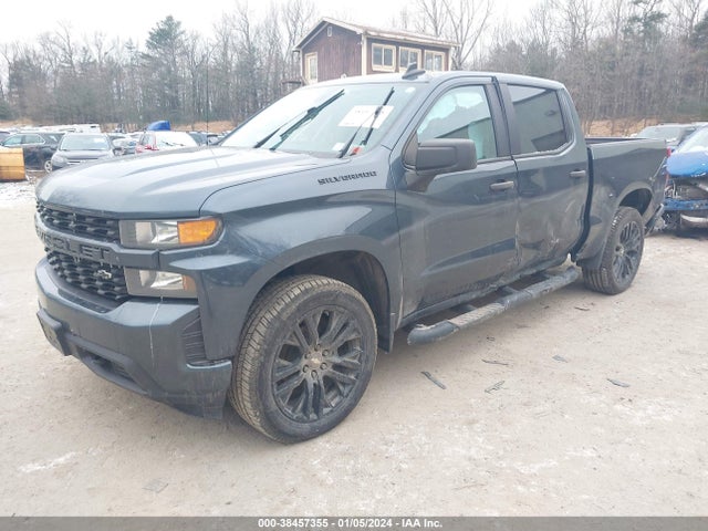 Chevrolet Silverado 1500 4wd  Short Bed Custom 2020 3GCPYBEK2LG257495 Image 2