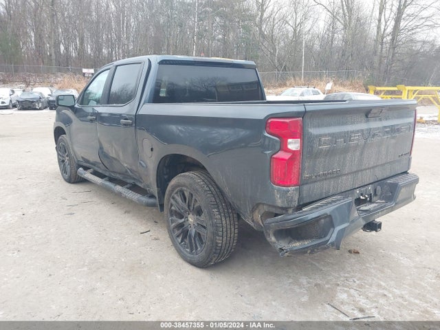 Chevrolet Silverado 1500 4wd  Short Bed Custom 2020 3GCPYBEK2LG257495 Image 3