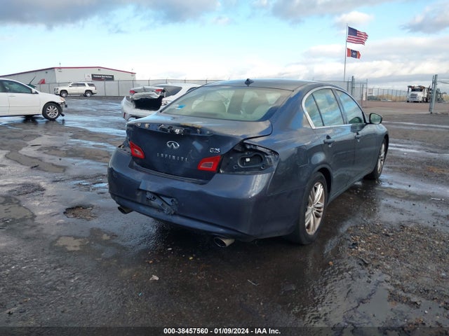 2012 INFINITI G25 JOURNEY VIN: JN1DV6AP2CM700636