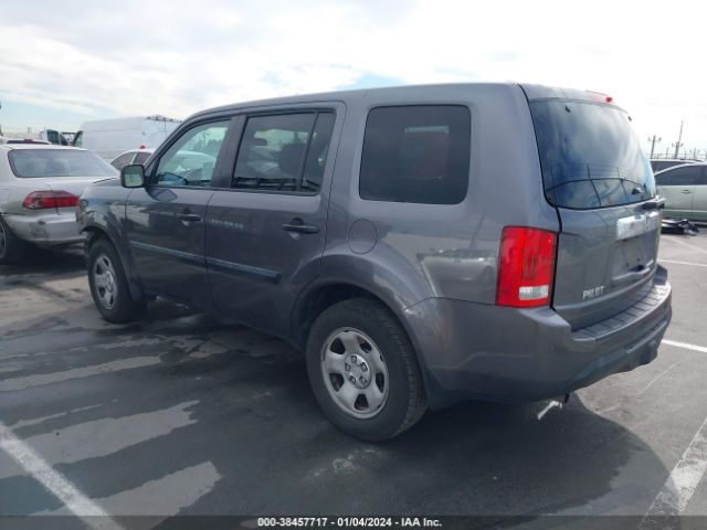 5FNYF3H2XFB031453 Honda PILOT LX