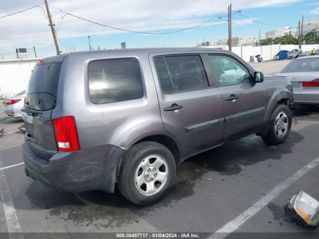 5FNYF3H2XFB031453 Honda PILOT LX