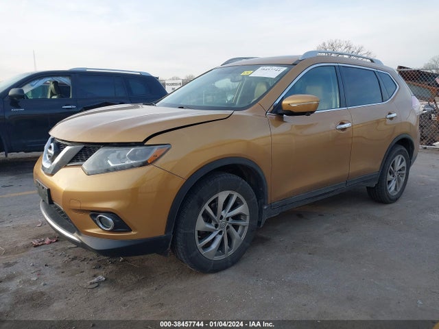 2015 NISSAN ROGUE SL VIN: 5N1AT2MV7FC755002