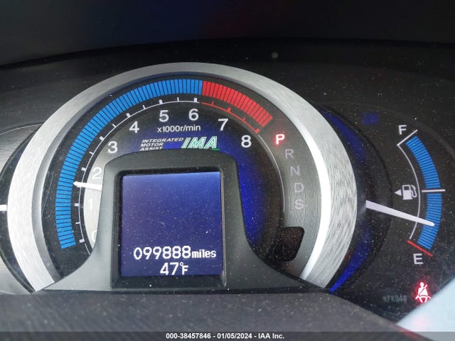 2010 HONDA INSIGHT EX VIN: JHMZE2H78AS022516